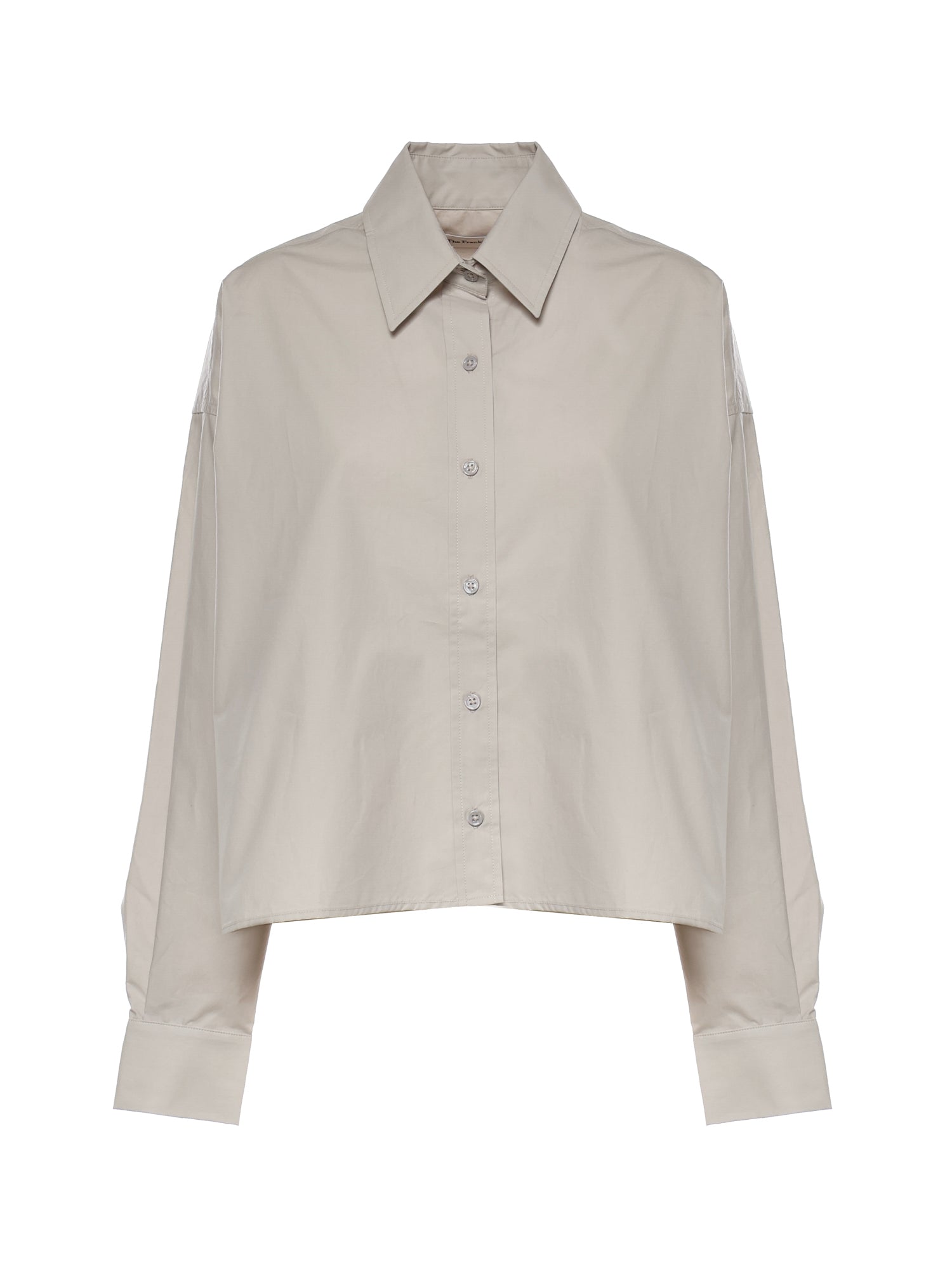 The Frankie Shop Shirts Slate Grey Organic Cotton