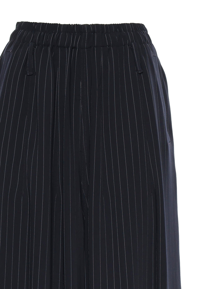 The Frankie Shop Rtw Navy/white Pinstripe Polyester