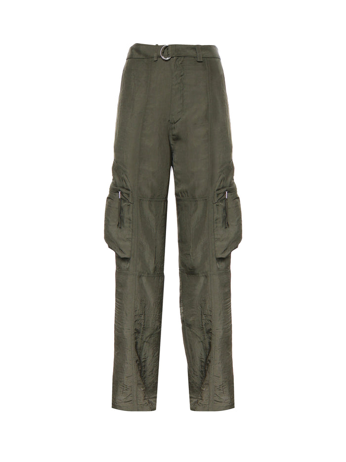 The Frankie Shop Rtw Moss Green Acetate