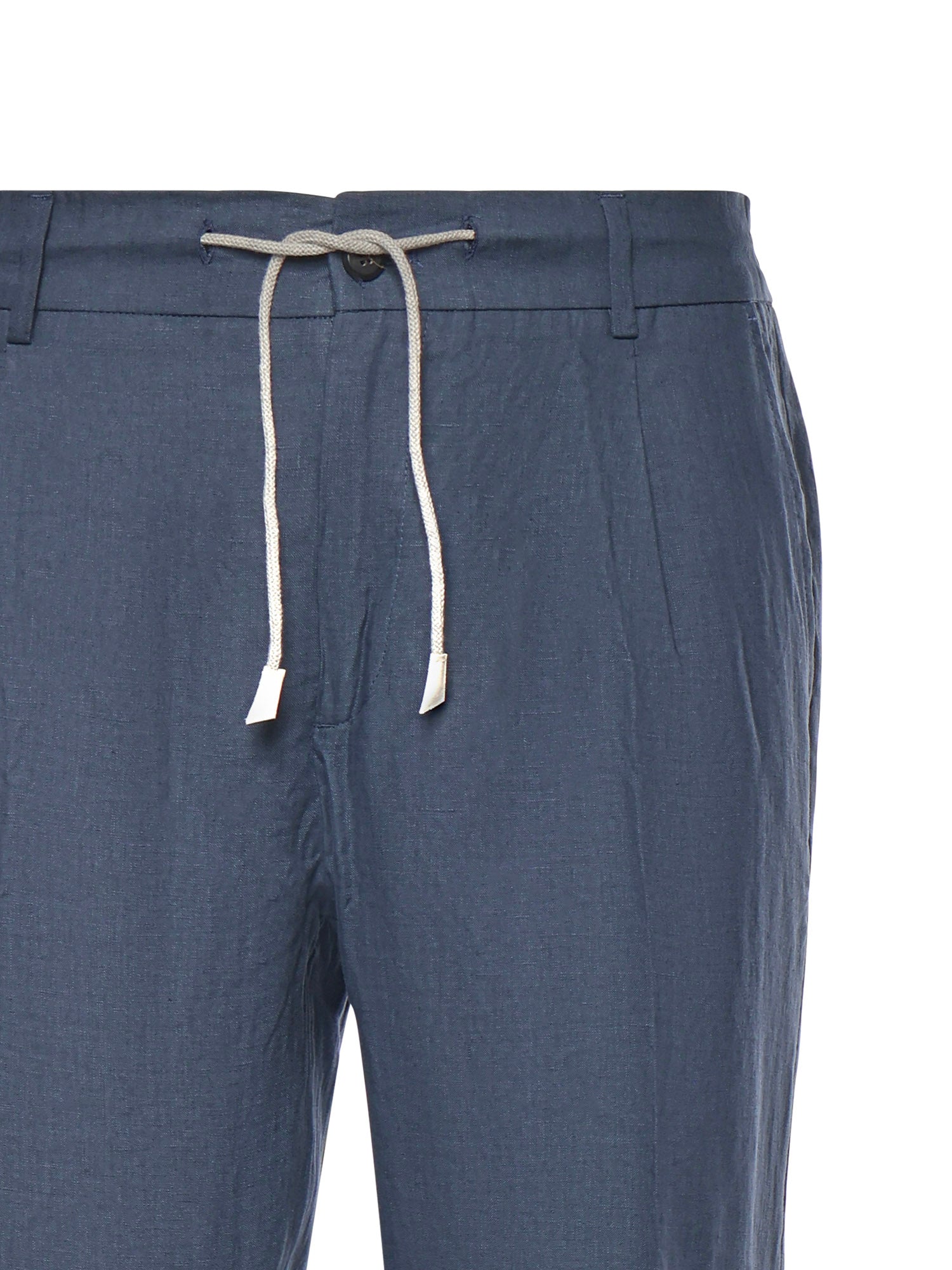 Eleventy Rtw Blue Linen