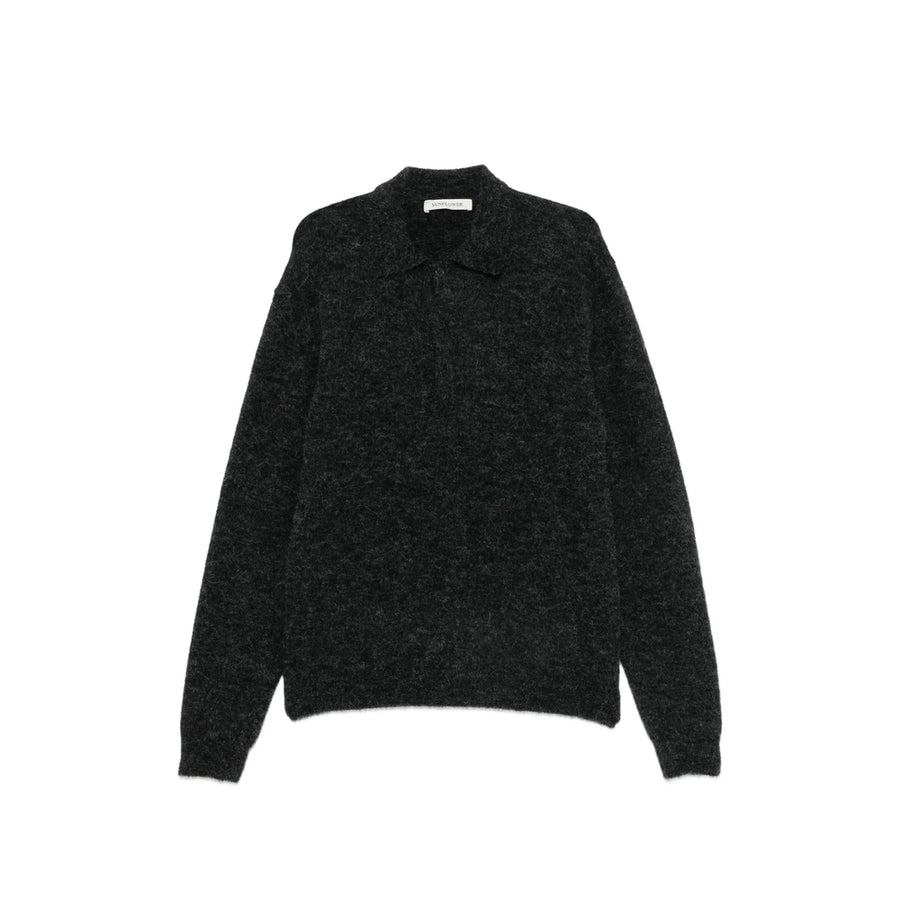 Grey Mohair Sweater Blend T-shirts And Polos