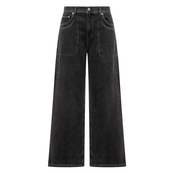 Jeans Noel Black Denim Fabric