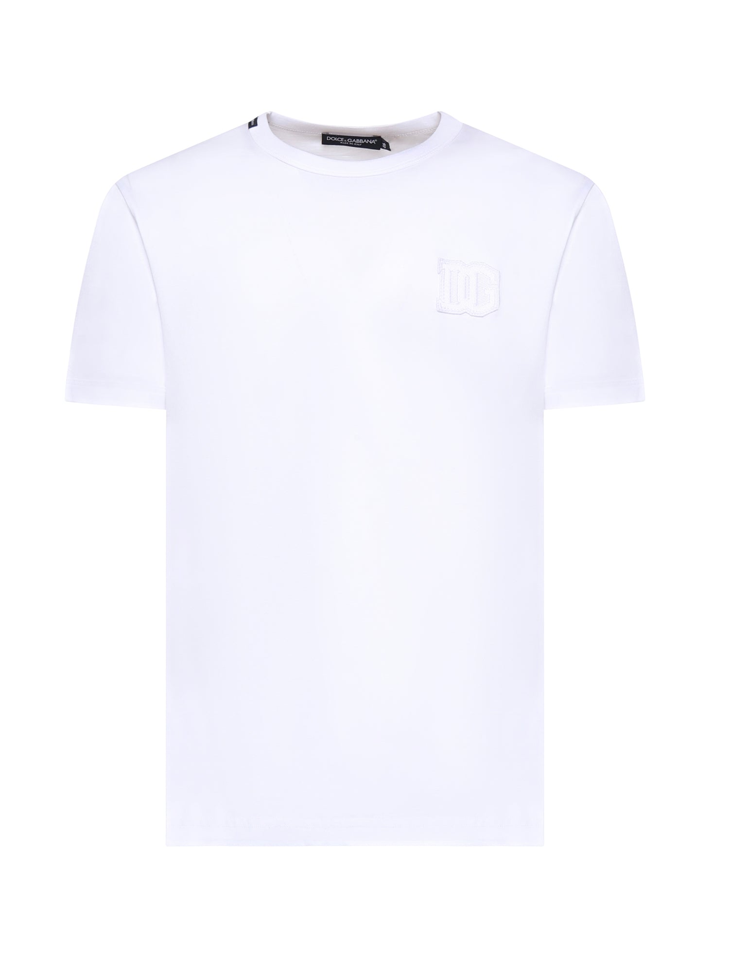 Dolce & Gabbana T-Shirts And Polos White Cotton