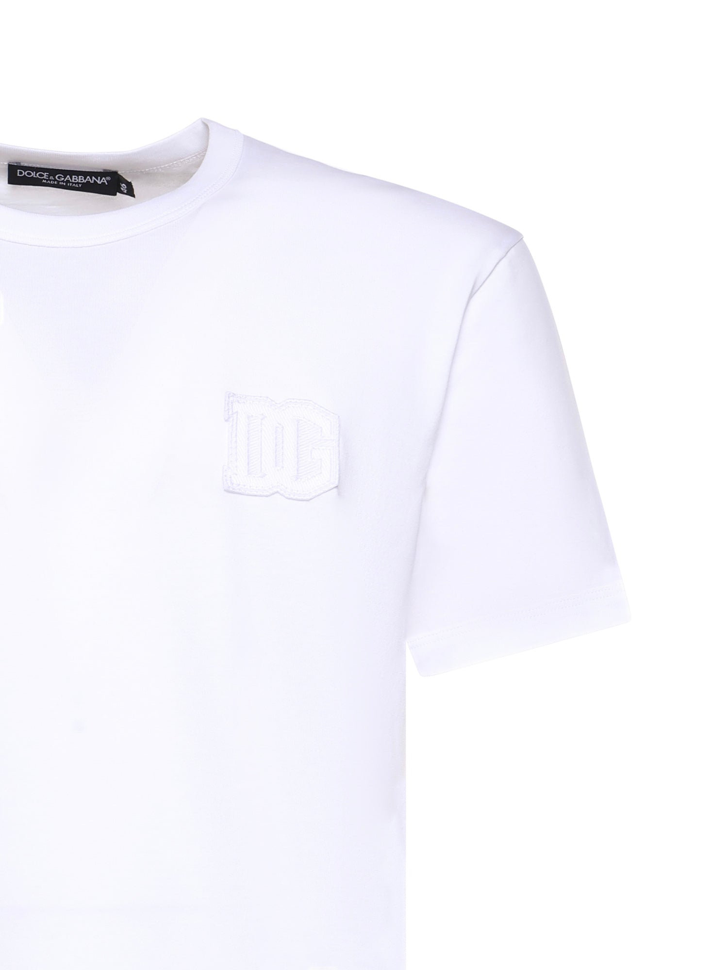 Dolce & Gabbana T-Shirts And Polos White Cotton