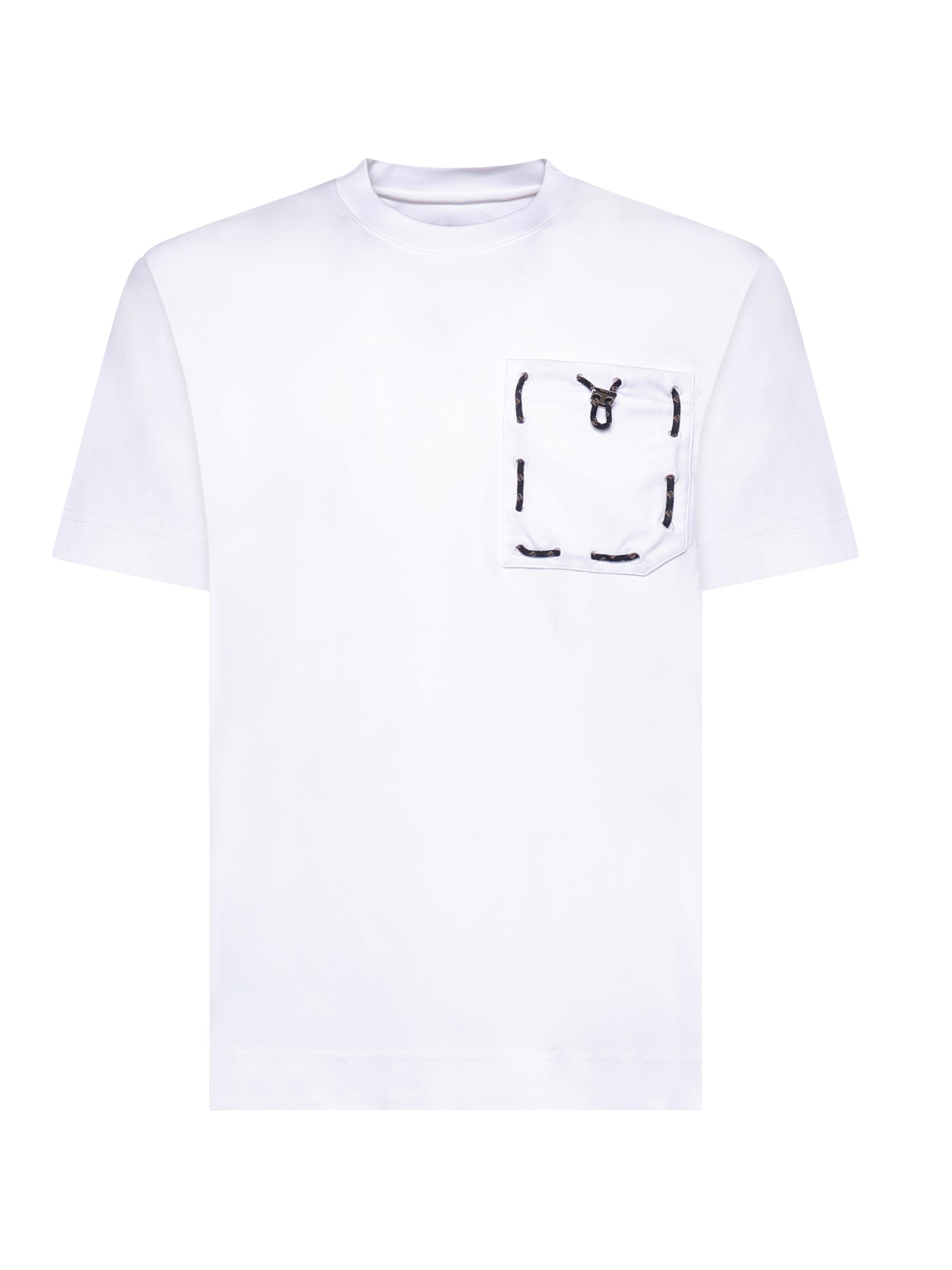 Fendi T-Shirts And Polos White Cotton