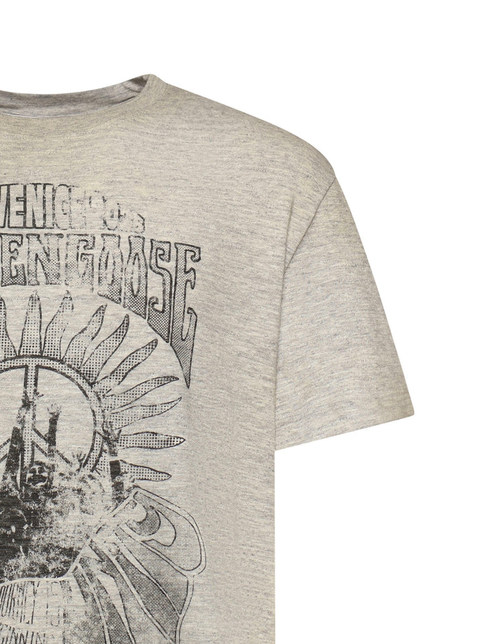 Golden Goose T-Shirts And Polos Grigio Cotton