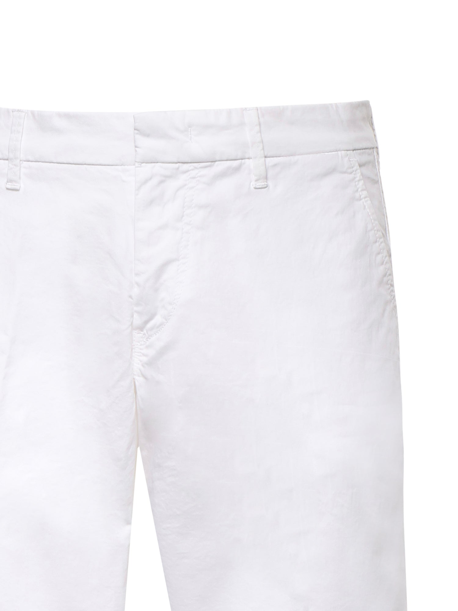 Fay Shorts White Cotton