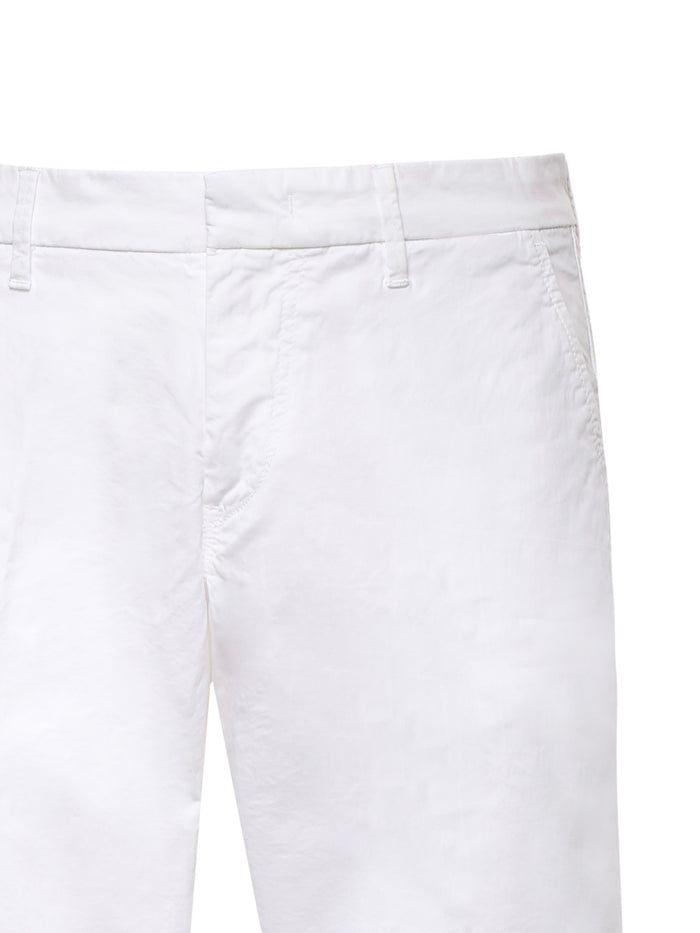 Fay Shorts White Cotton