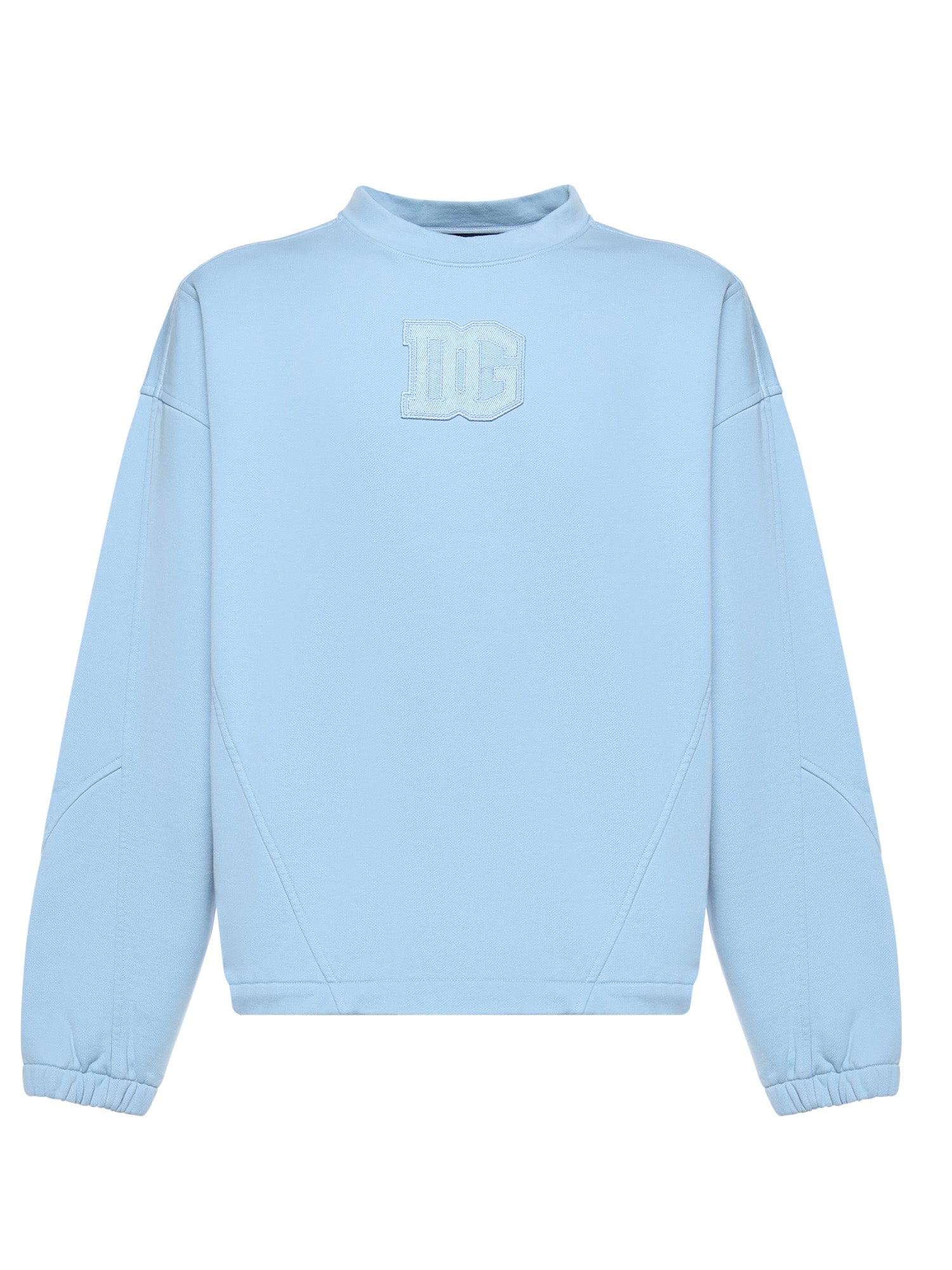 Dolce & Gabbana Sweaters Blue Cotton