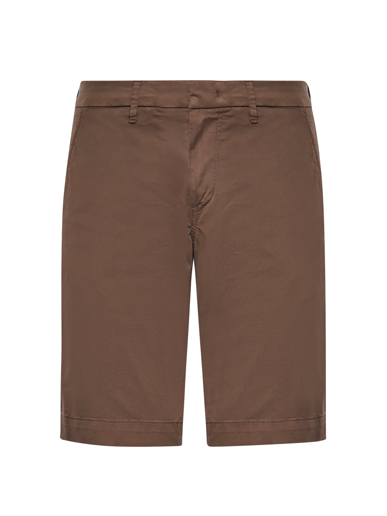 Fay Shorts Brown Cotton