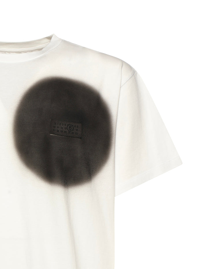 Mm6 Maison Margiela T-Shirts And Polos Beige Cotton