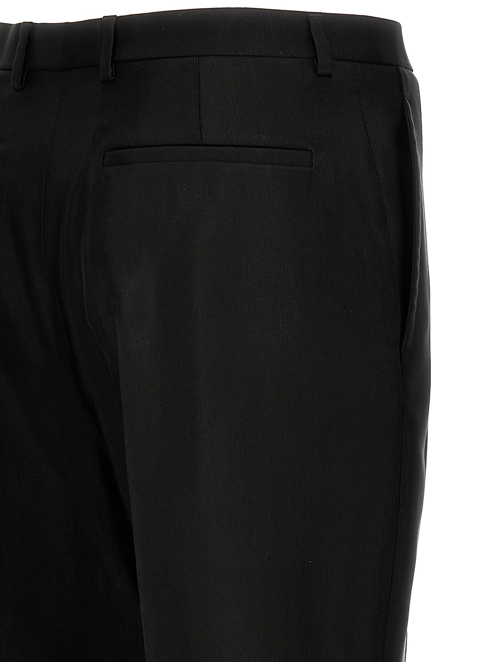 Faille pants Black Acetate