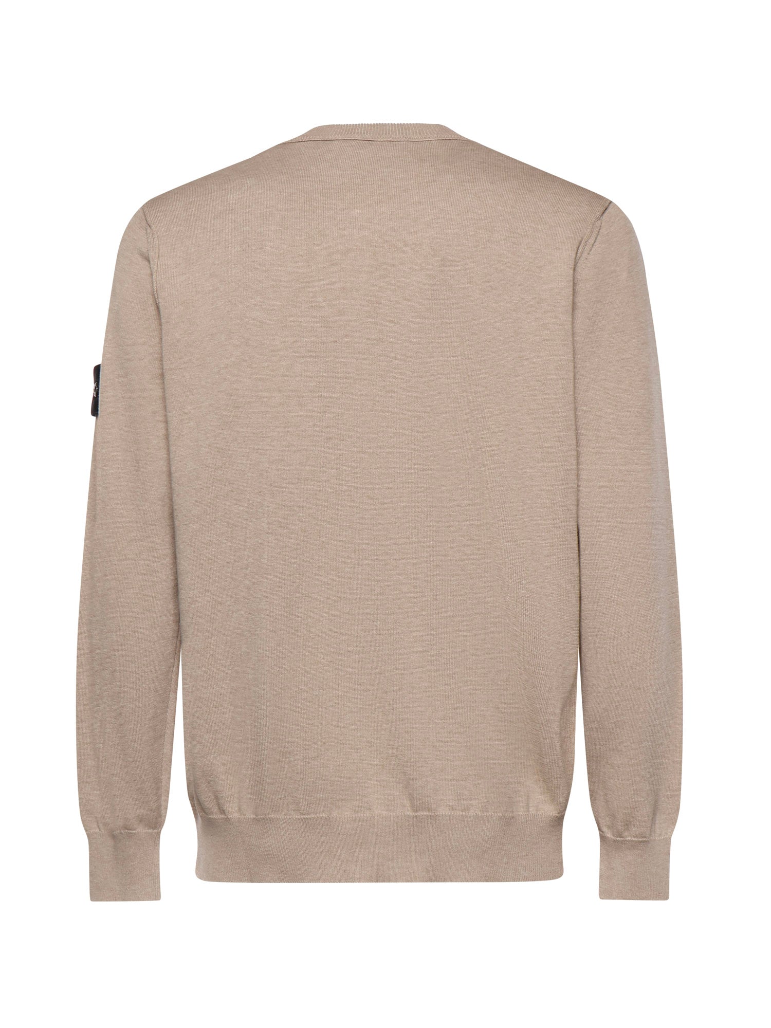 Stone Island Sweaters Deserto Melange Cotton