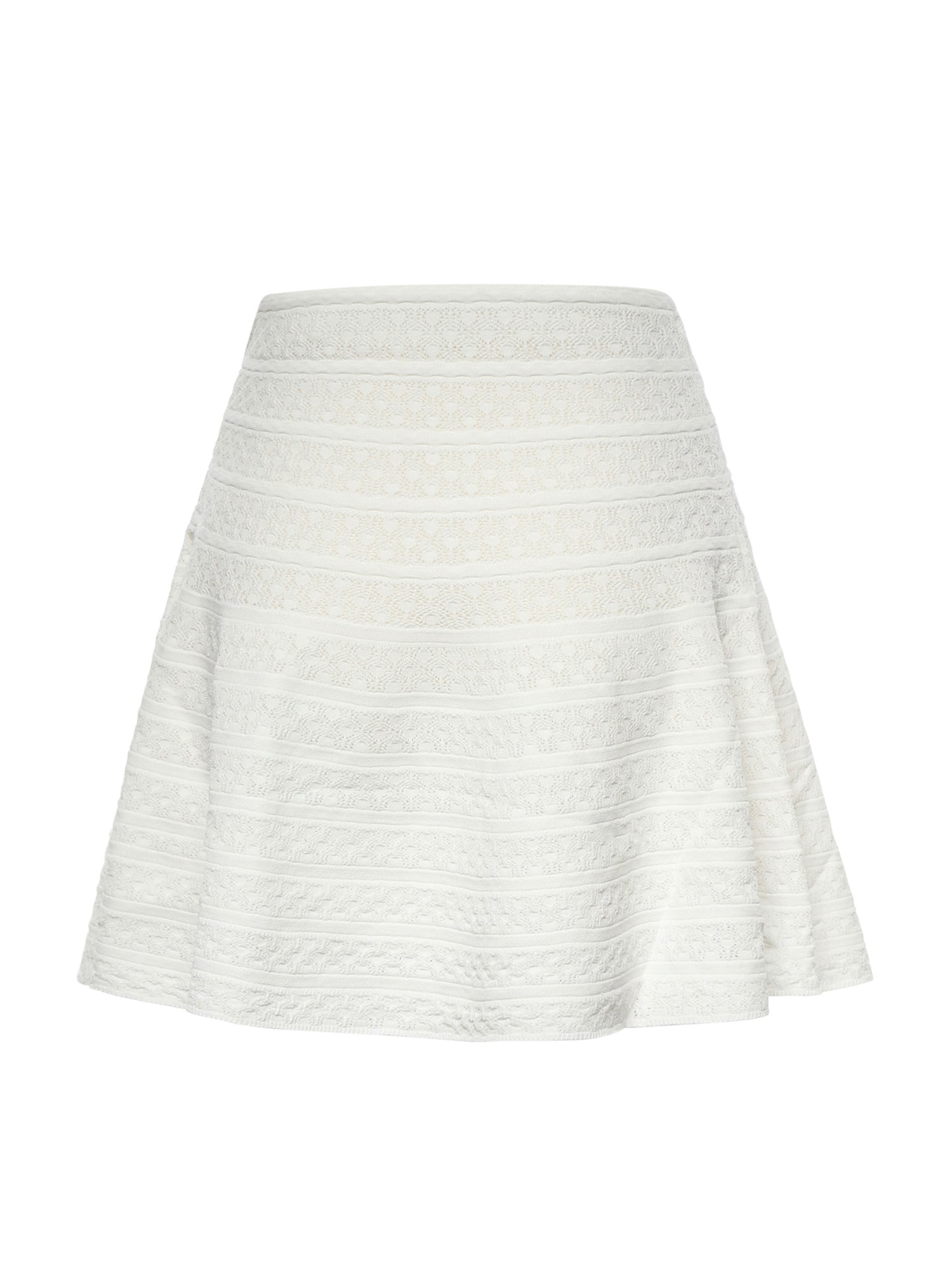 Self-Portrait Skirts White Viscose Polyester