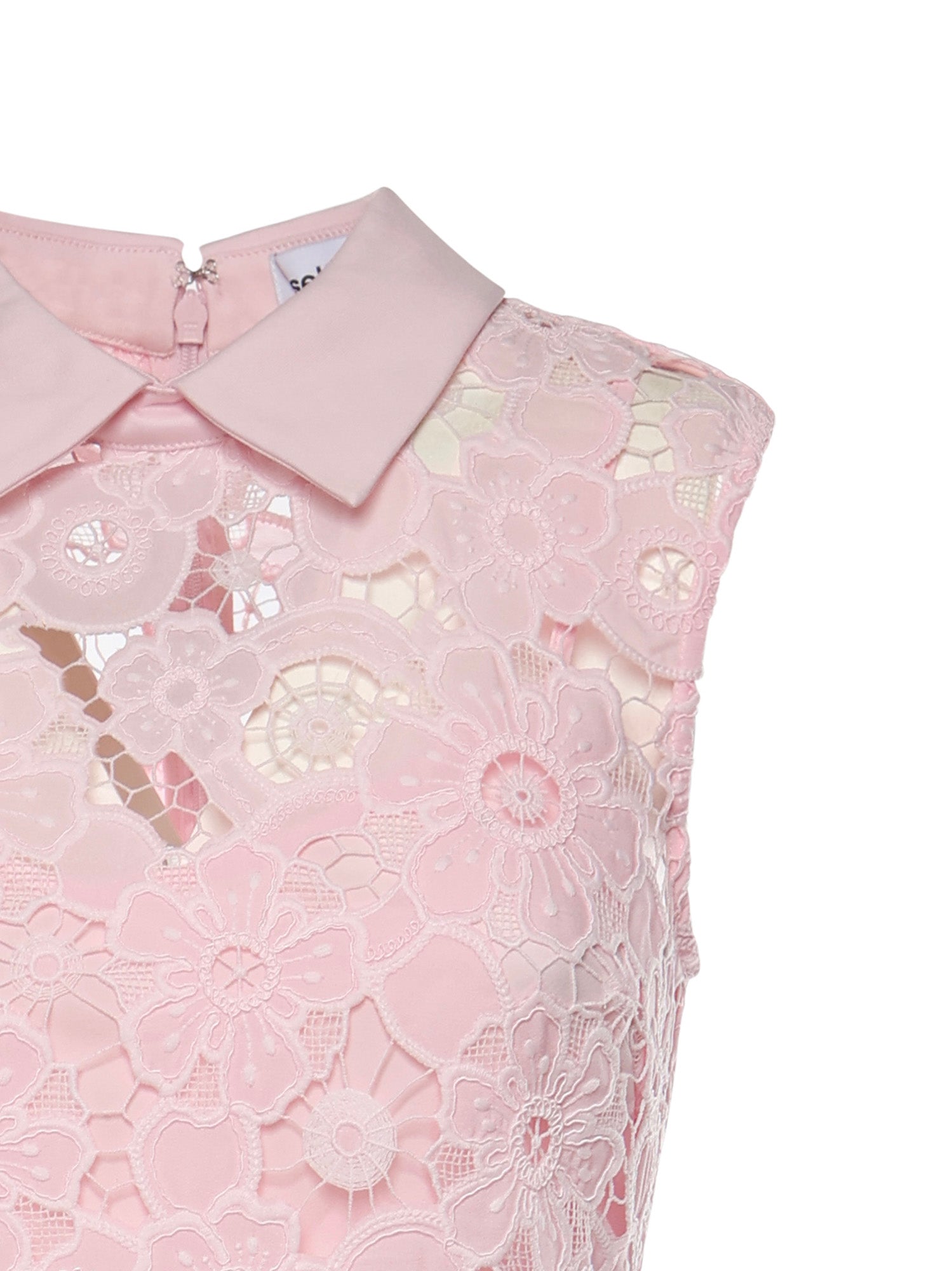 Self-Portrait Dresses Pink Polyester