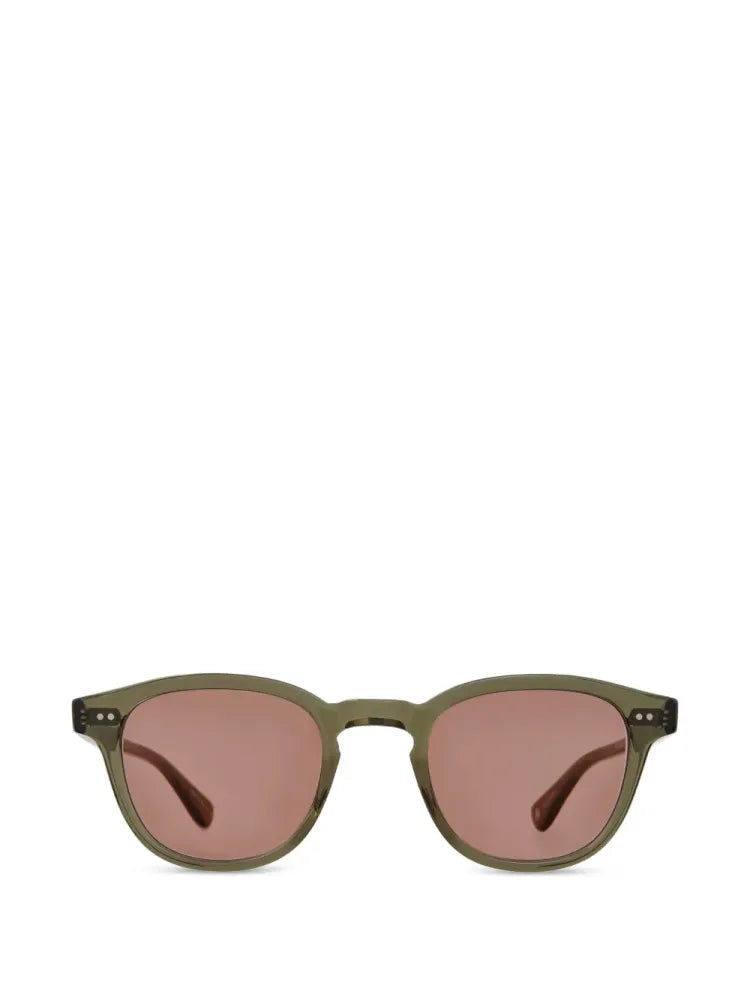 Garrett Leight - Evansun Willow/semi-flat Pure Redwood Lunettes-de-soleil