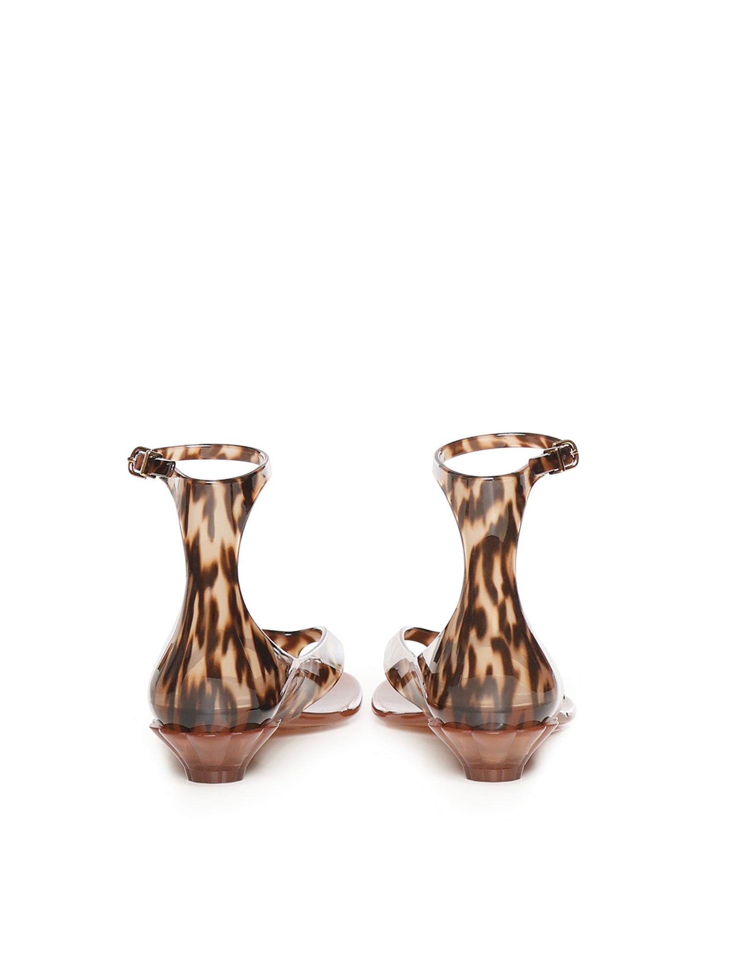 Chloè Sandals Black Brown Tpu