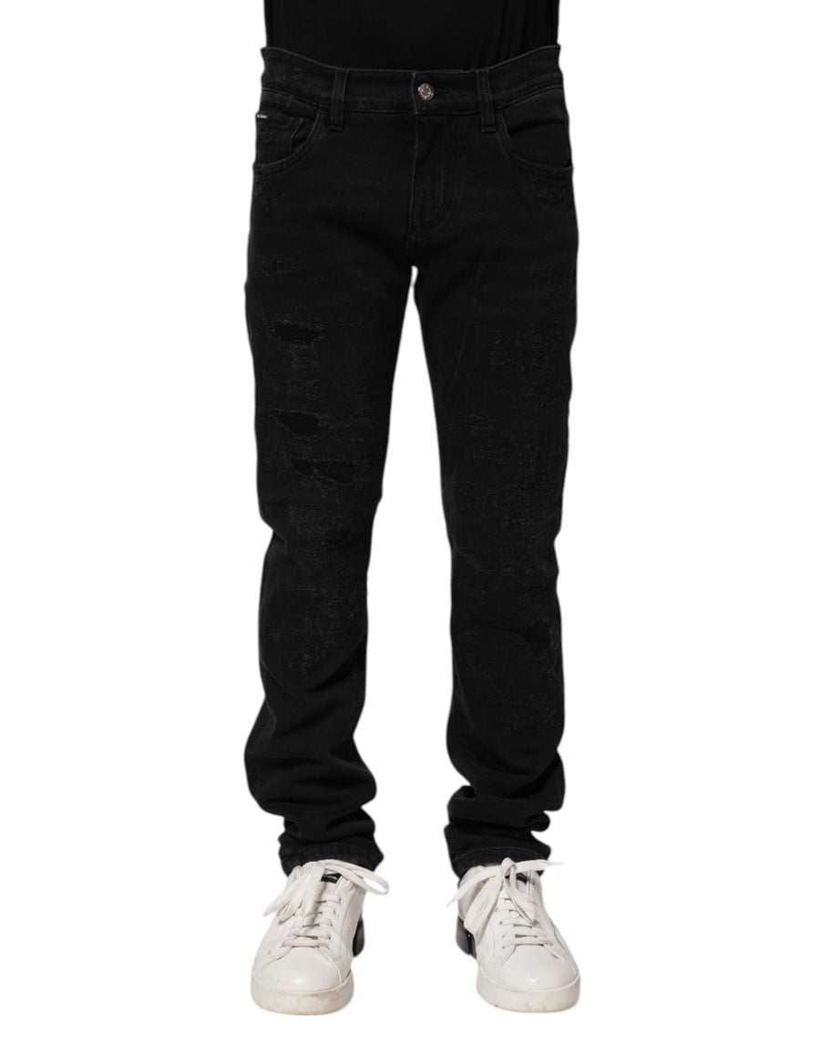 Dolce & Gabbana 98% Cotton jeans in black