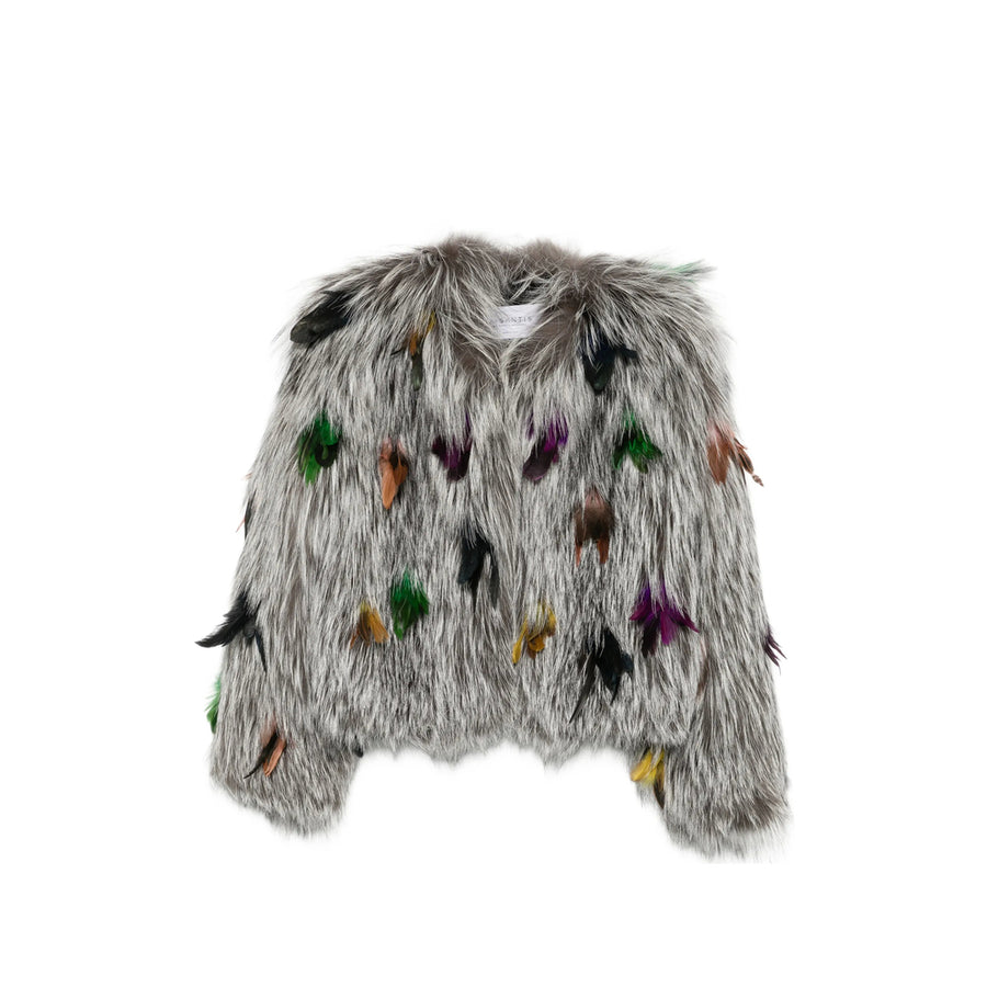 Fur Coat Grey
