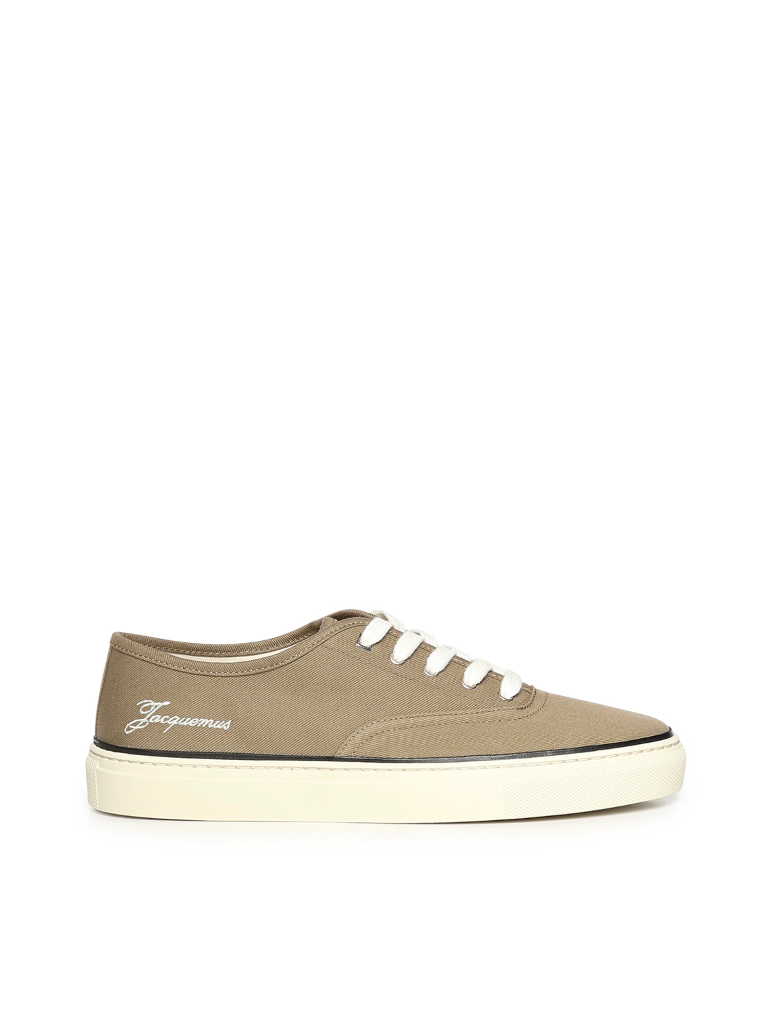 Jacquemus Sneakers Khaki Cotton
