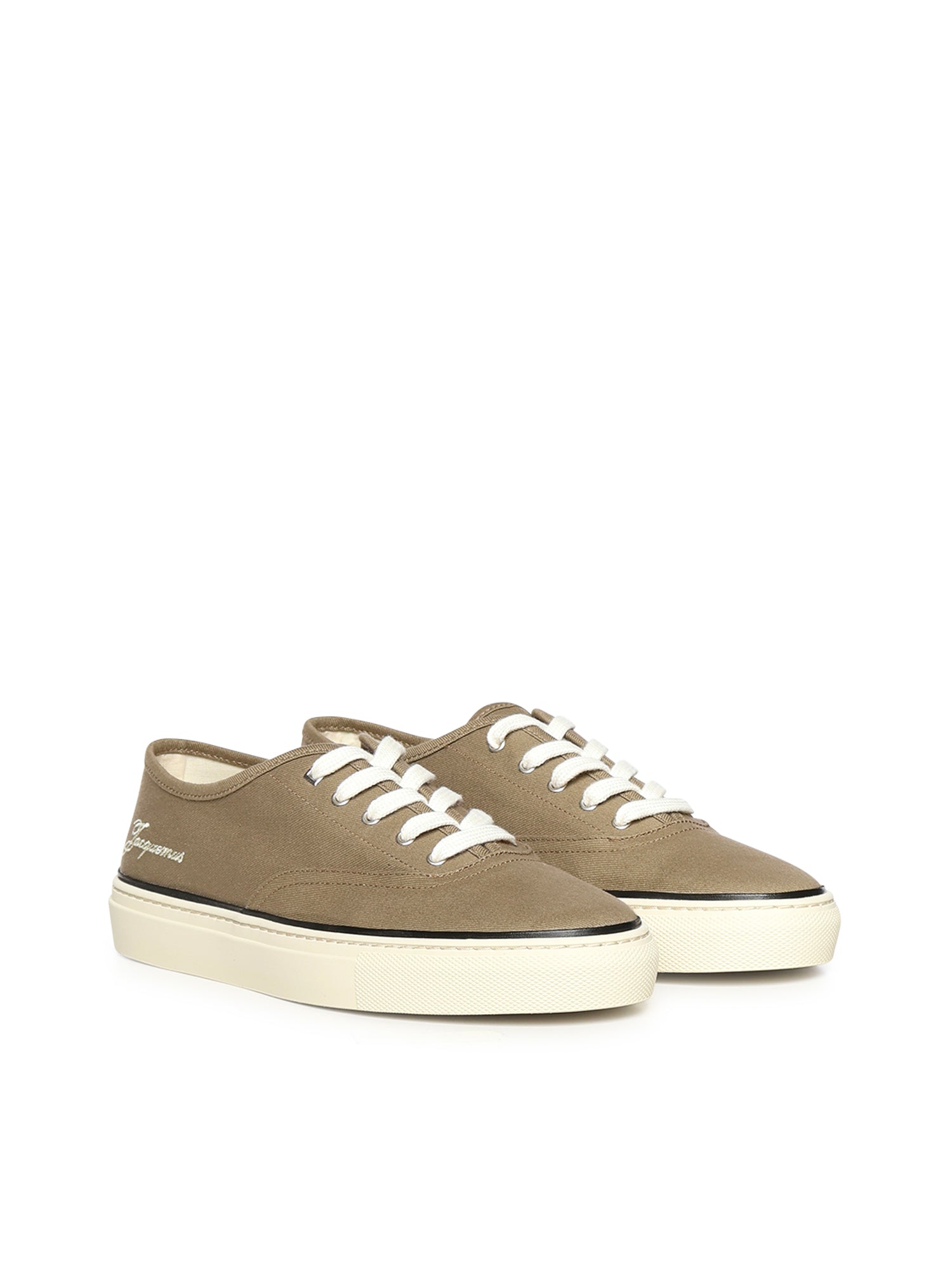 Jacquemus Sneakers Khaki Cotton