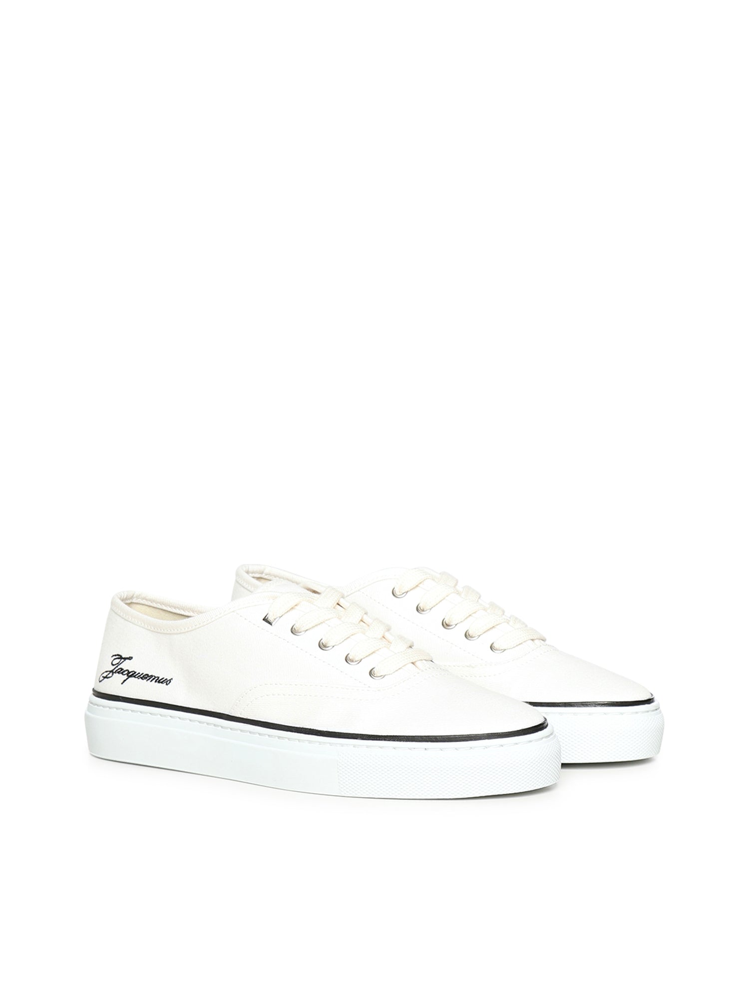 Jacquemus Sneakers Off-white Cotton