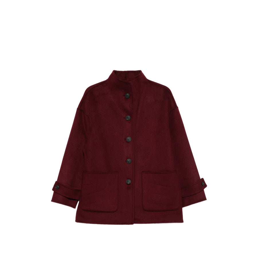 Wool Coat Shanghai Caber Red