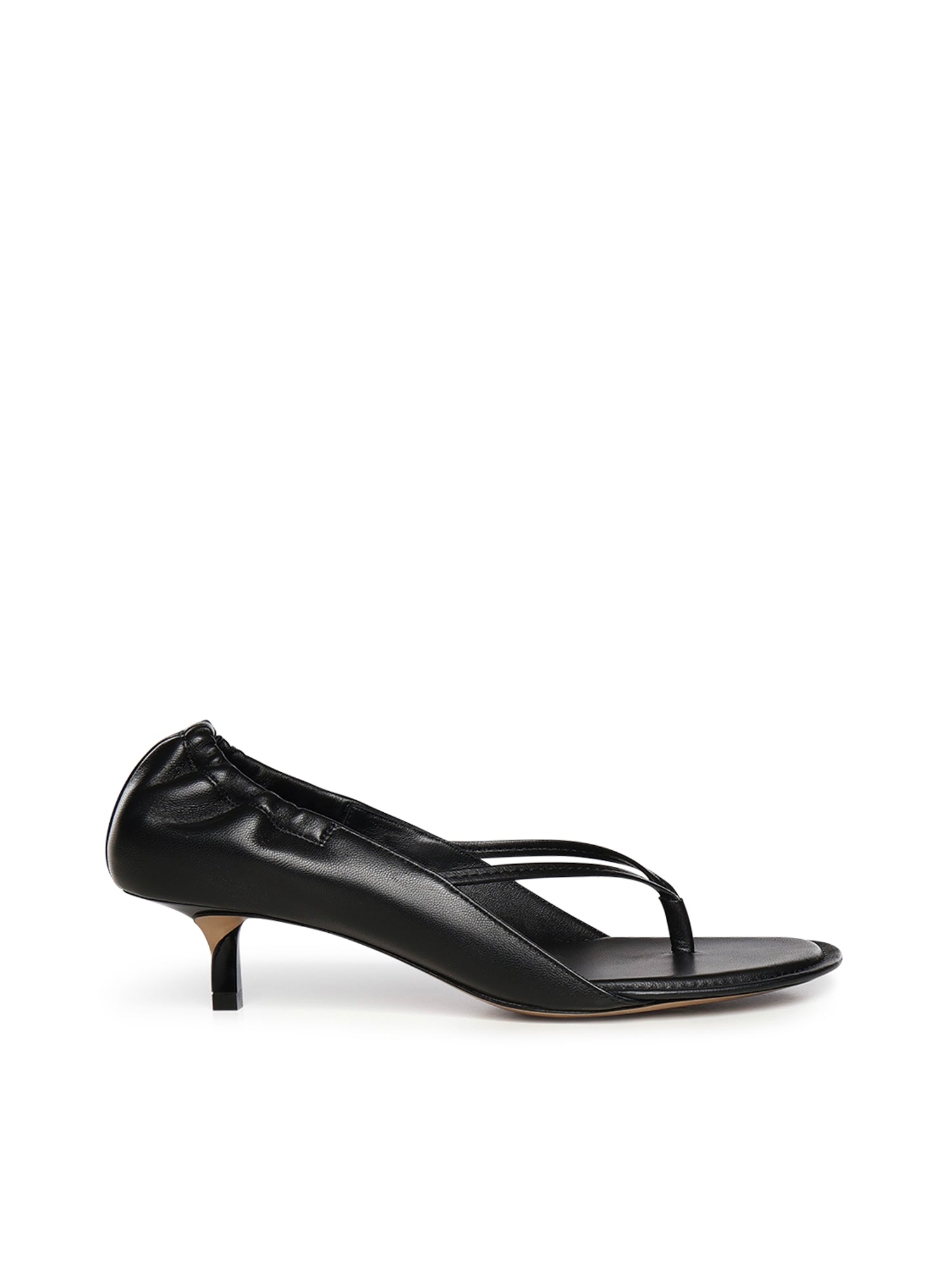 Jacquemus Sandals Black Lambskin