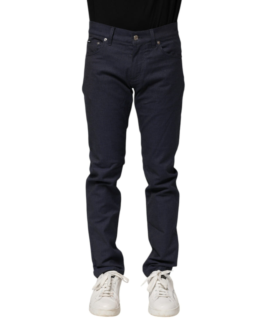 Dolce & Gabbana 98% Cotton 2% Elastane jeans in navy