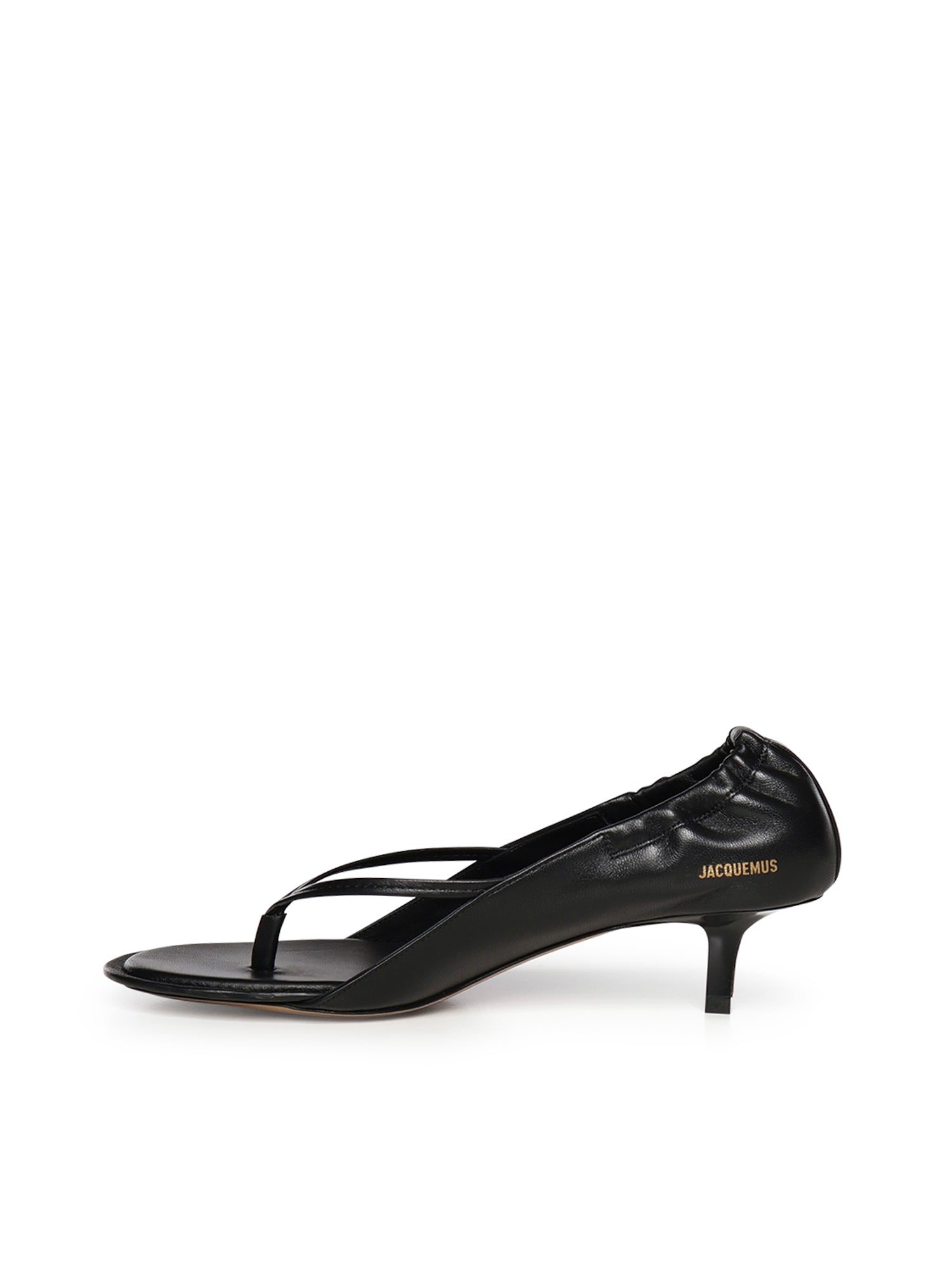 Jacquemus Sandals Black Lambskin