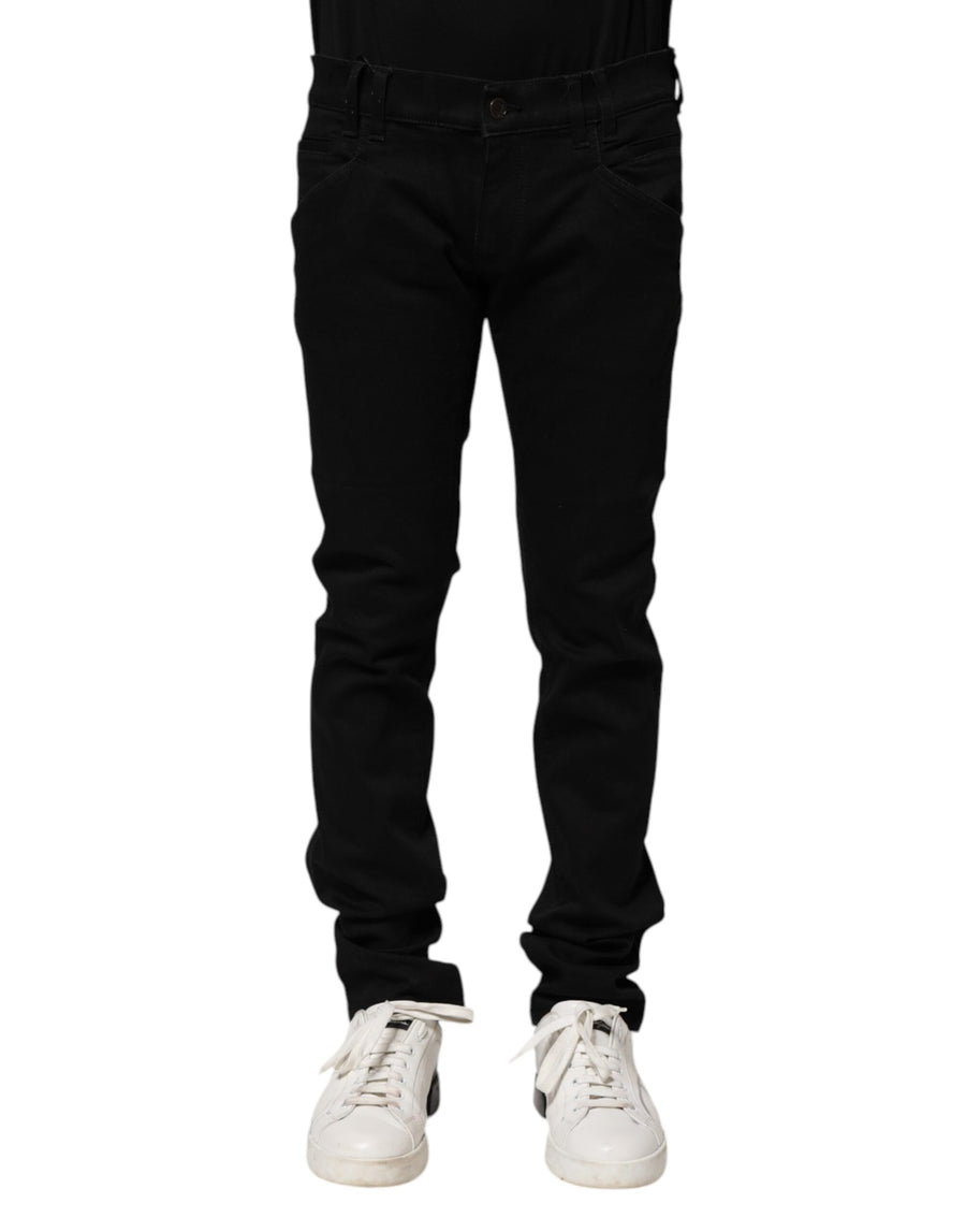 Dolce & Gabbana 98% Cotton jeans in black