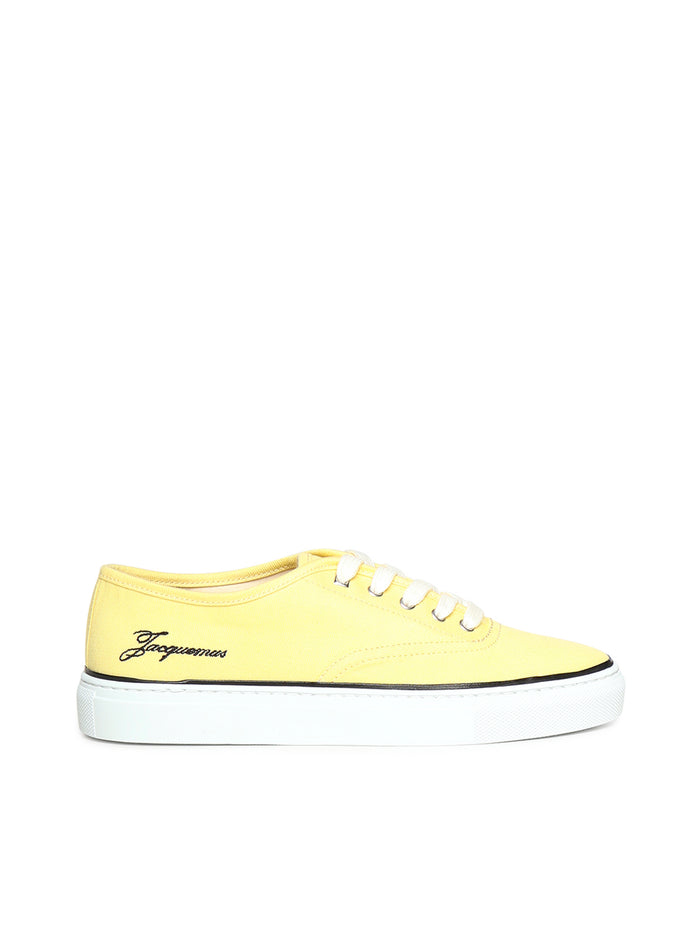 Jacquemus Sneakers Light Yellow Cotton