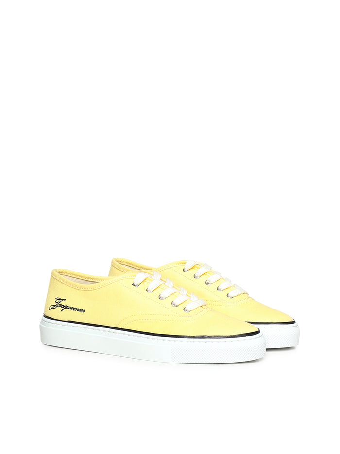 Jacquemus Sneakers Light Yellow Cotton
