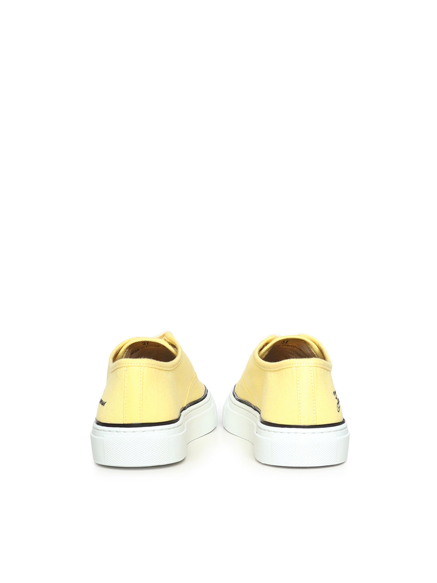 Jacquemus Sneakers Light Yellow Cotton