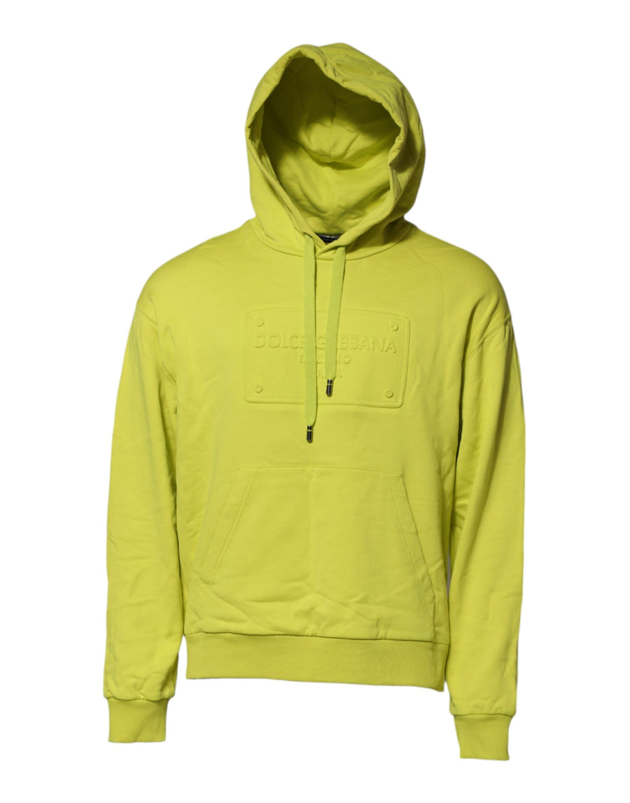 Dolce & Gabbana 98% Cotton 2% Elastane hoodie in green