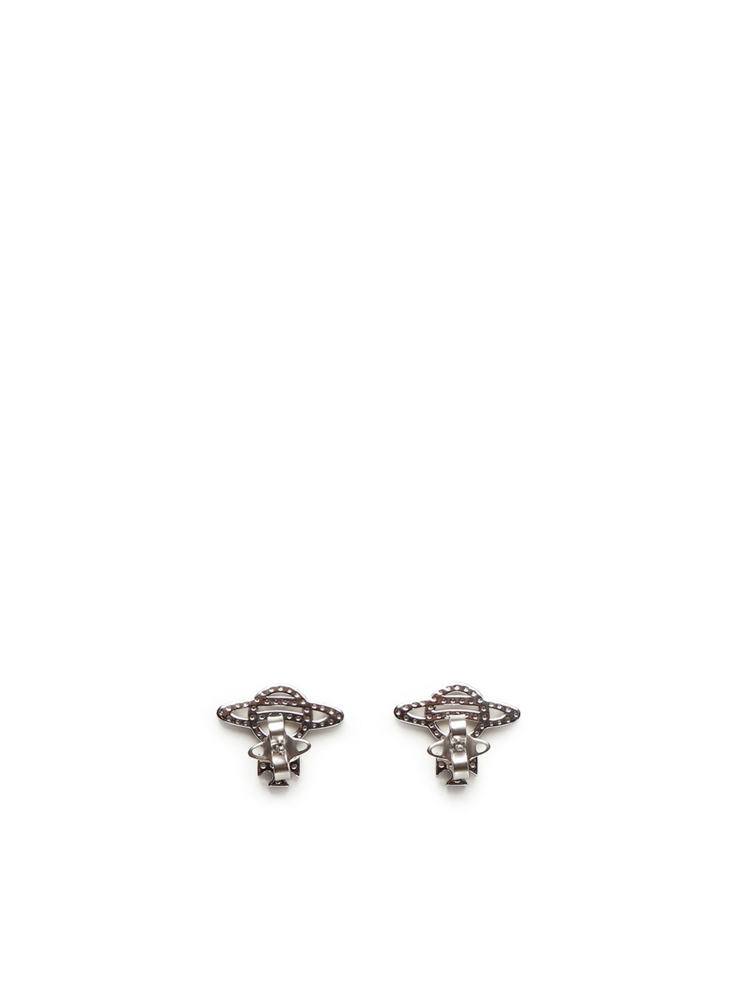 Vivienne Westwood Bijoux Platinum / White Cz Recycled Silver