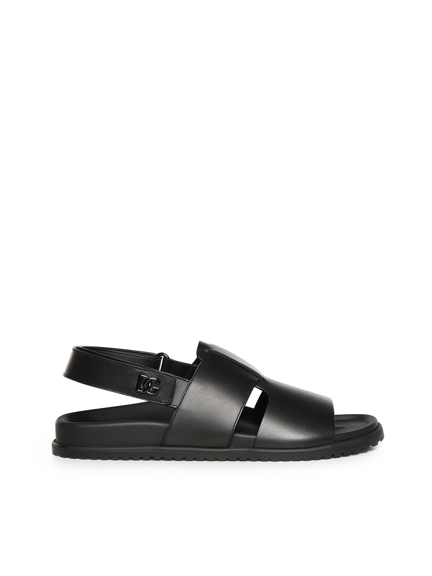 Dolce & Gabbana Sandals Black Calfskin