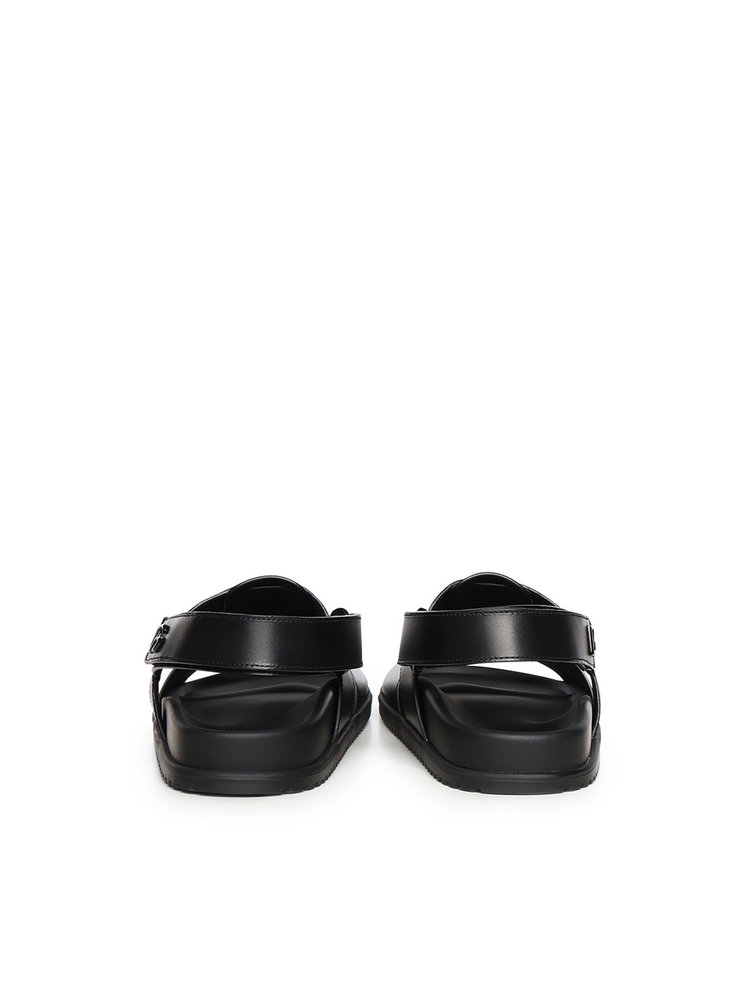 Dolce & Gabbana Sandals Black Calfskin