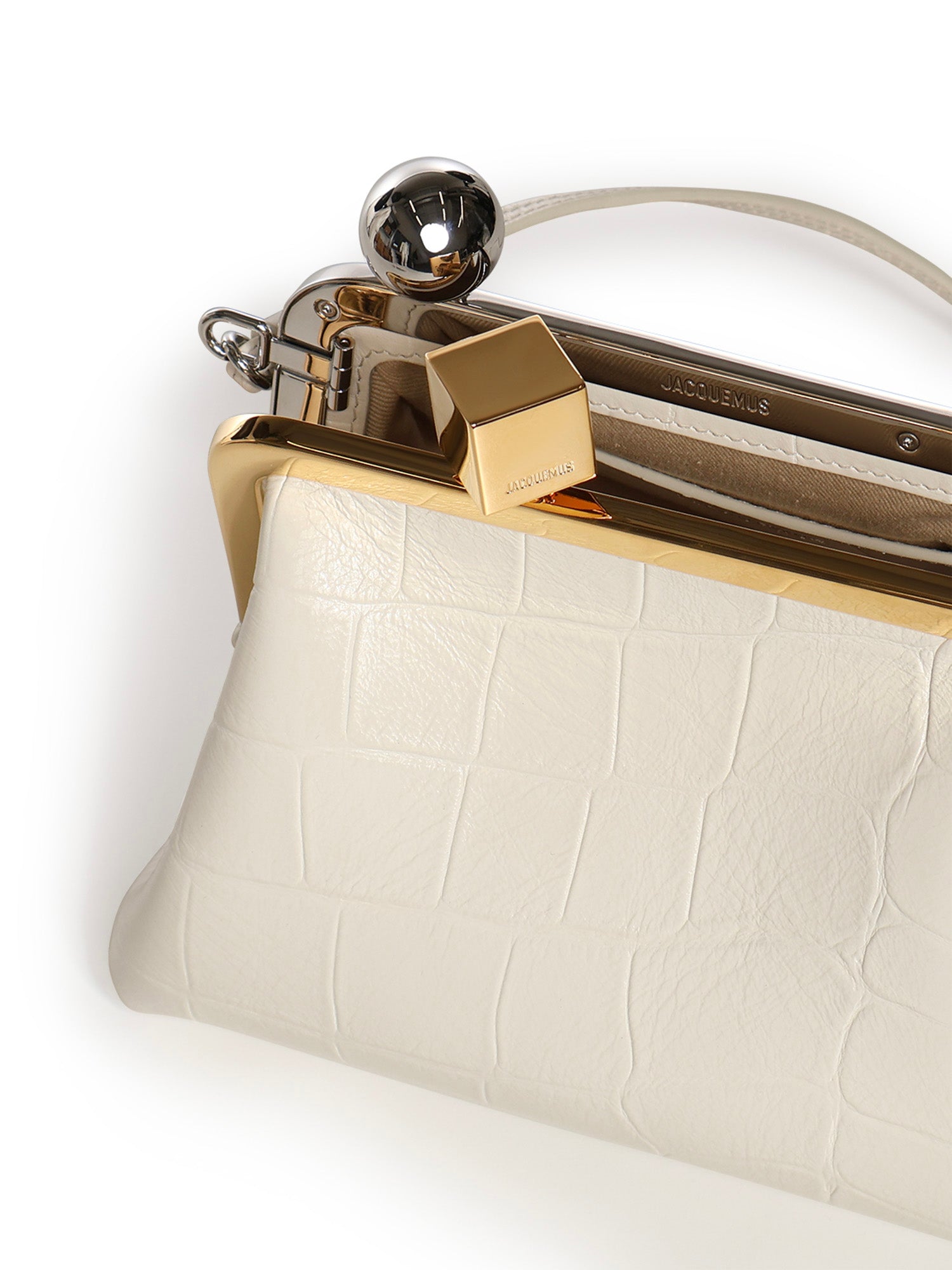 Jacquemus Bags Light Ivory Calfskin