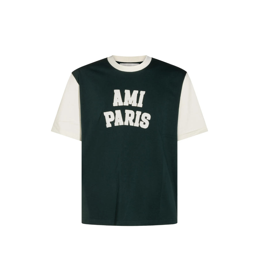 Cotton T-Shirt Green Green/neutrals Polo Shirts
