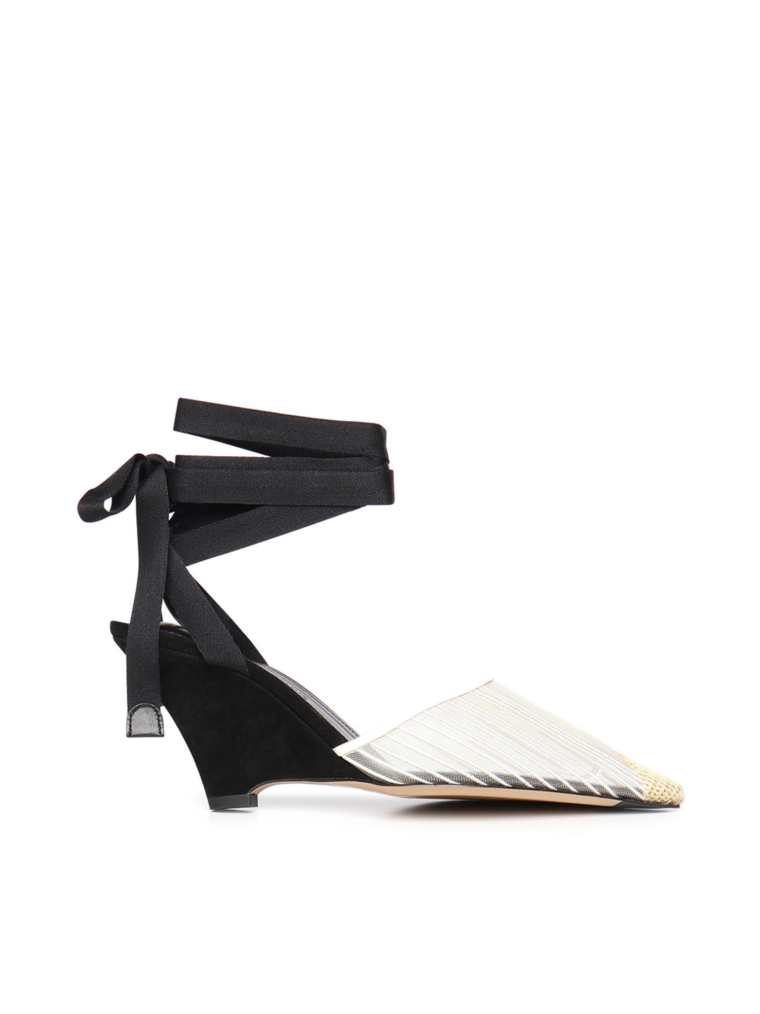 Jacquemus Flat Shoes White Lamb Leather