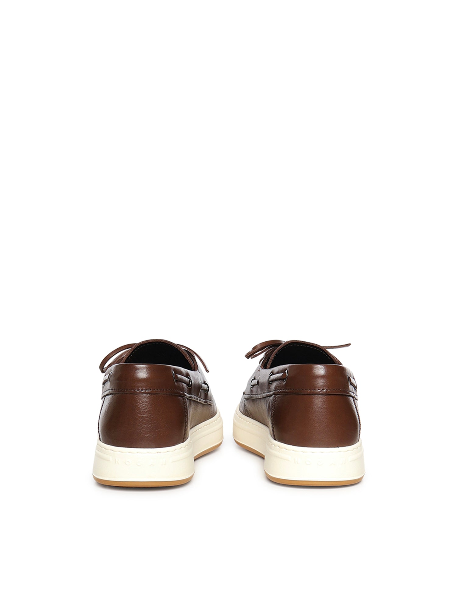 Hogan Sneakers Brown Leather