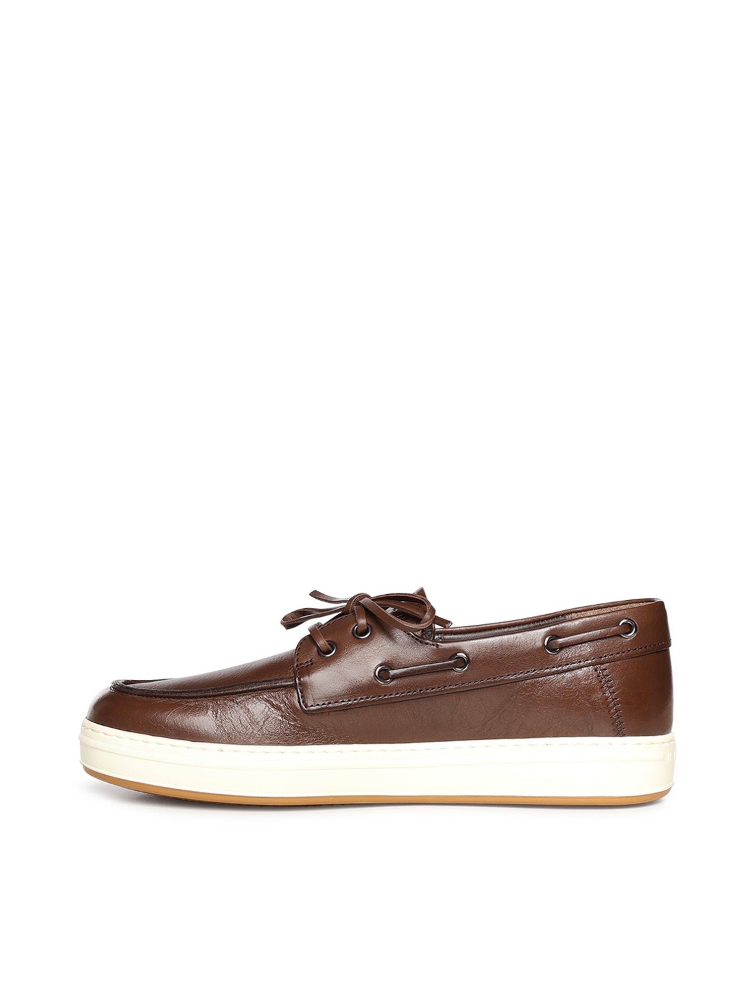 Hogan Sneakers Brown Leather