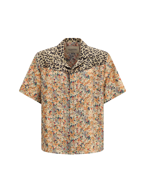 Valentino 100% Silk shirt in multicolor