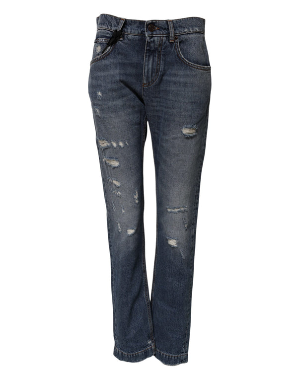 Dolce & Gabbana 100% Cotton jeans in blue