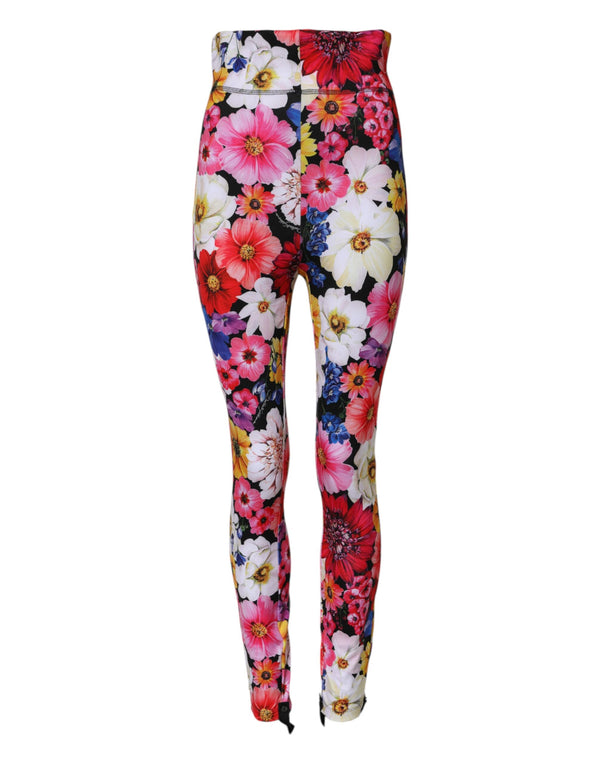 Dolce & Gabbana 46% Nylon leggings in multicolor