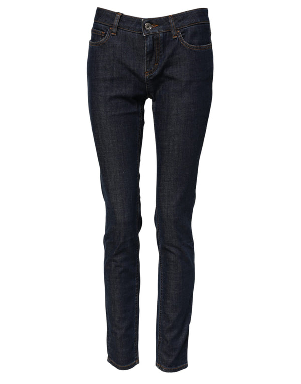 Dolce & Gabbana 98% Cotton jeans in navy