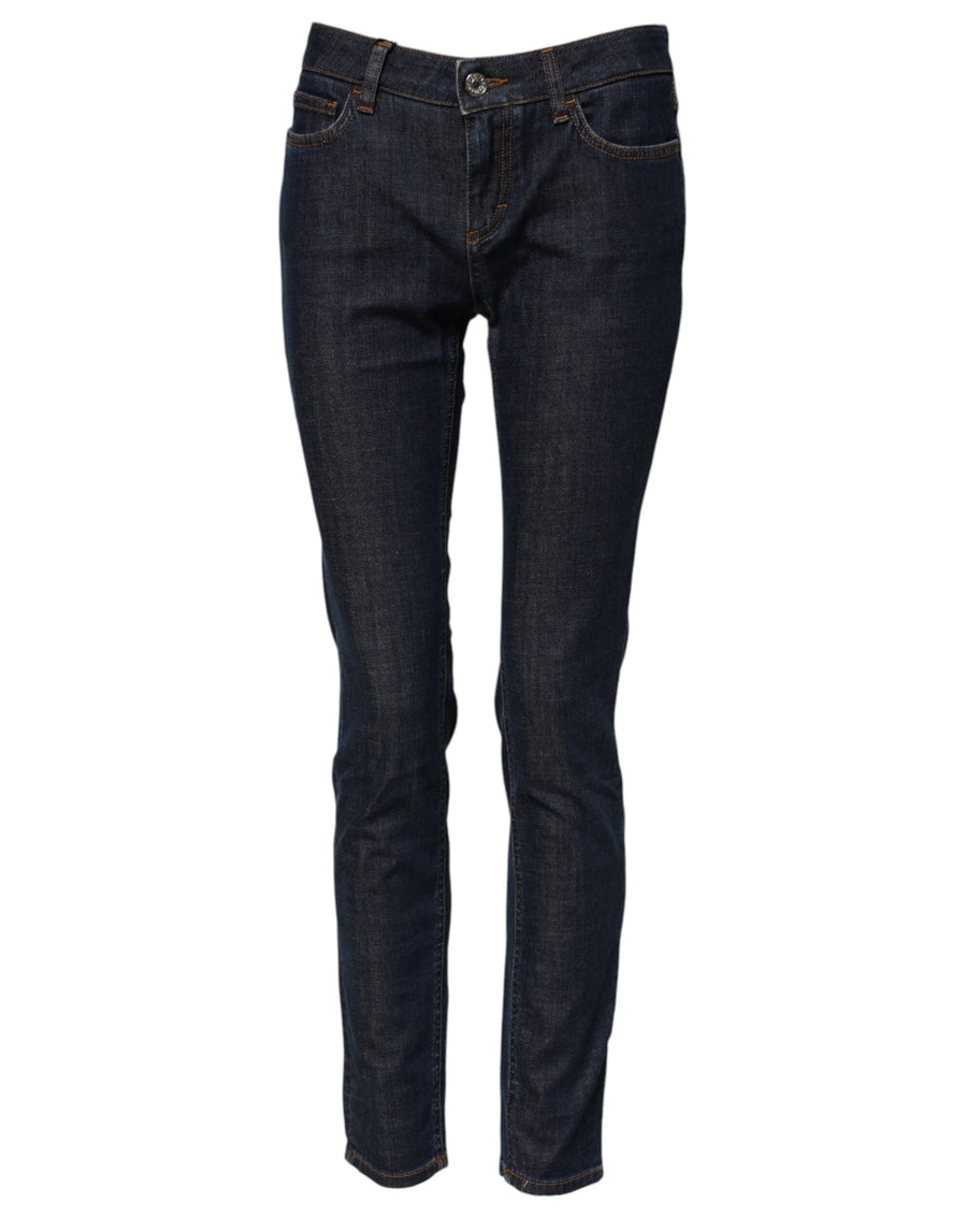 Dolce & Gabbana 98% Cotton jeans in navy