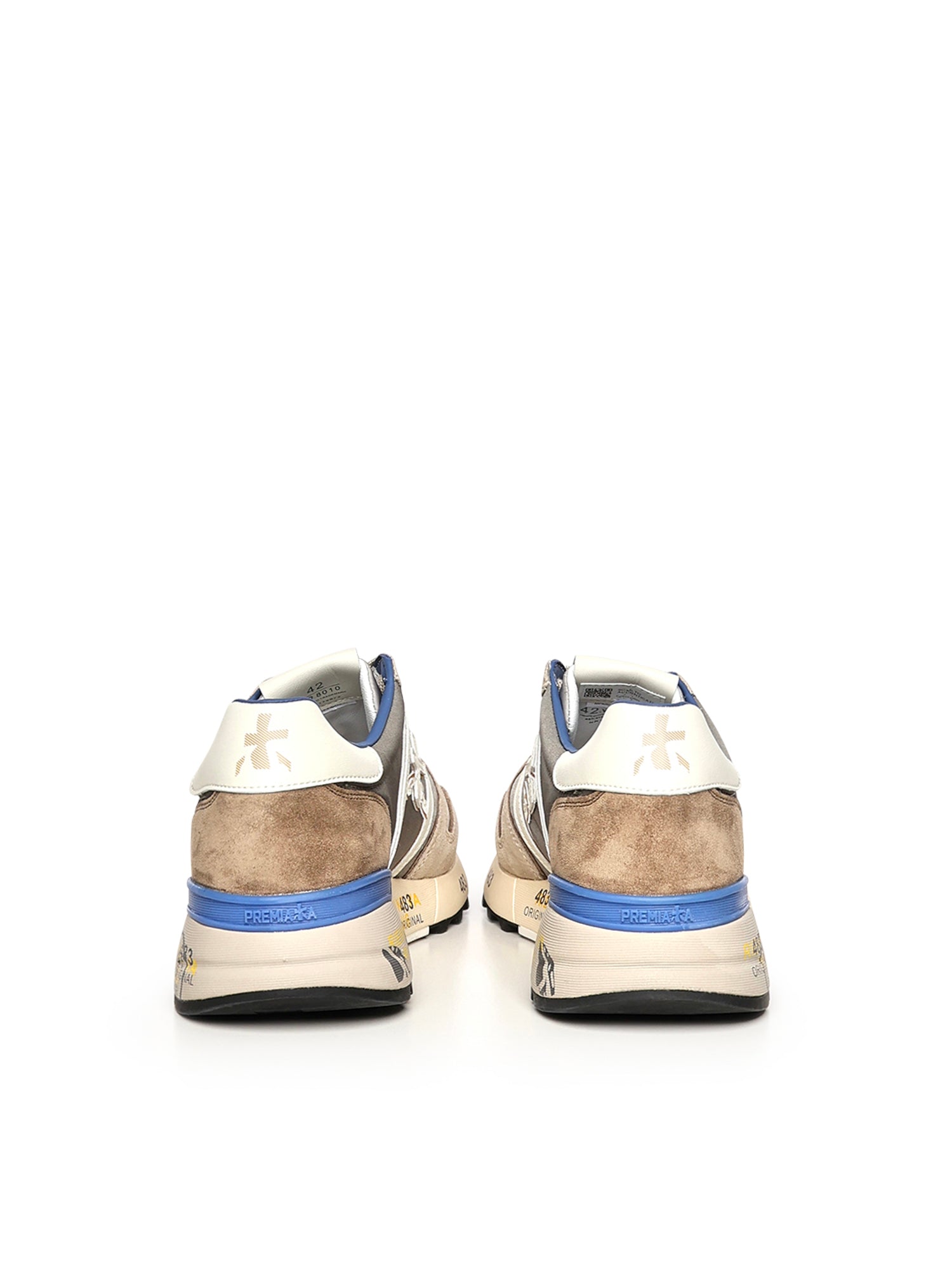 Premiata Sneakers Grey Goatskin