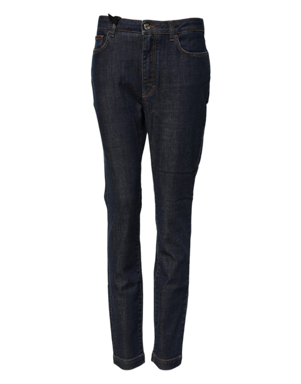 Dolce & Gabbana 98% Cotton 2% Elastane jeans in navy